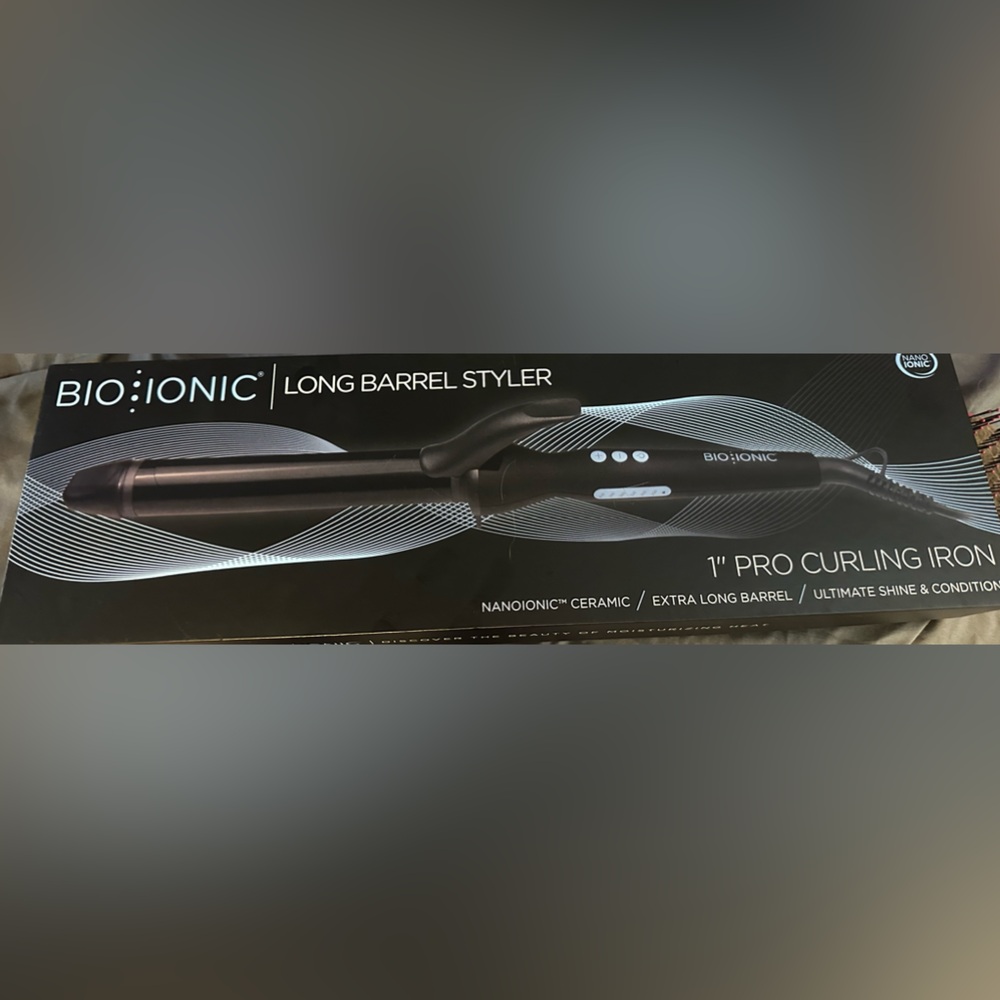 Bio Ionic long barrel curling iron